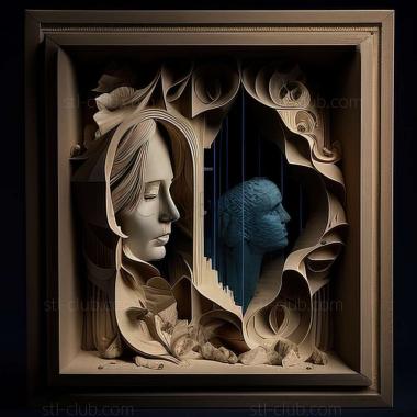 3D model Joseph Cornell (STL)